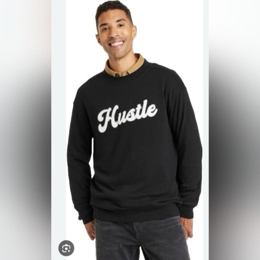 62. Goodfellow & Co Black Crewneck Sweatshirt